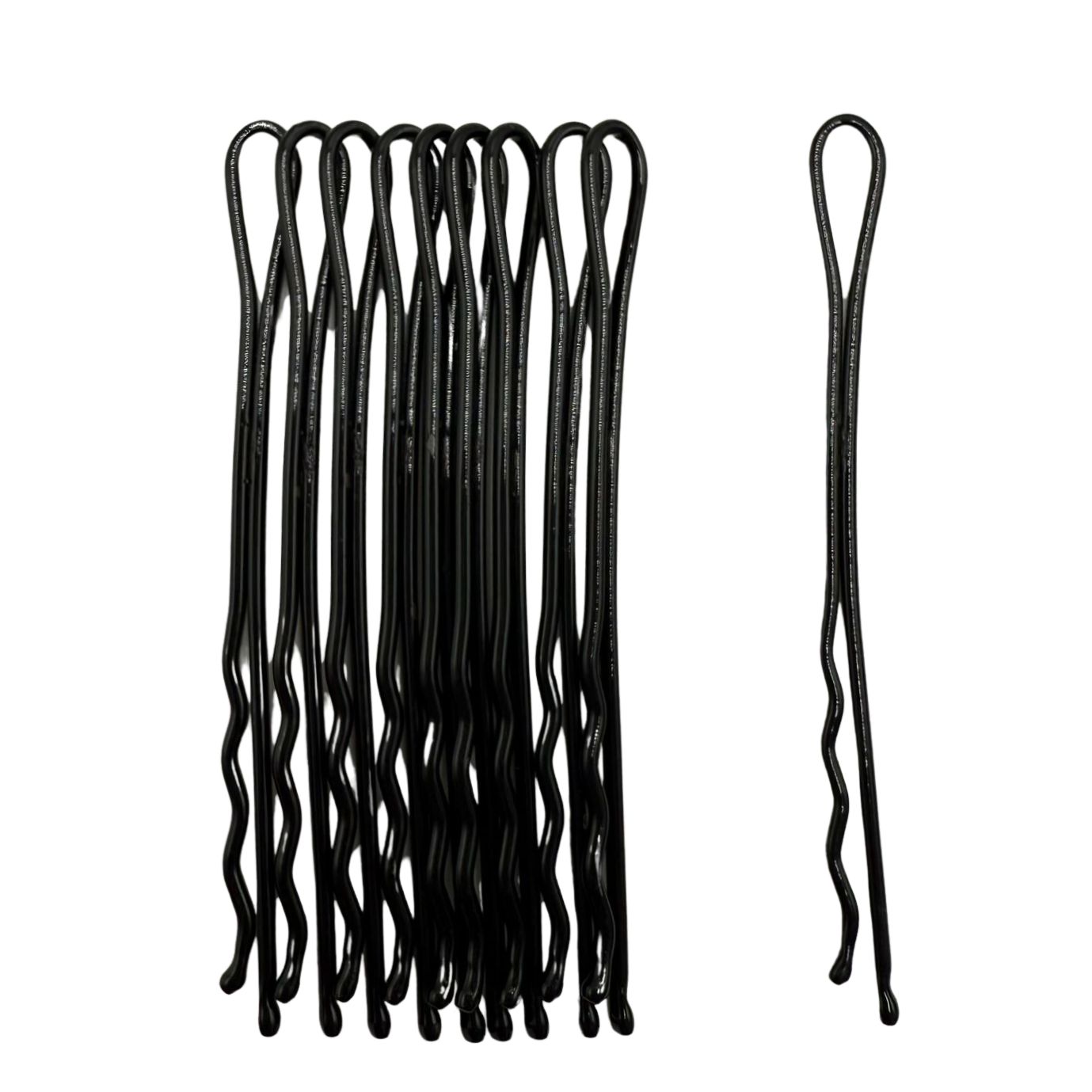 BALLETKIDS Black thin bobby pins 4,5 cm (10 pcs)
