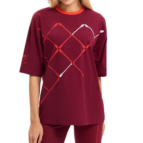 Women's T-shirt (burgundy)W14241V-RR232