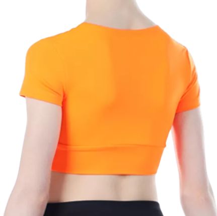 SOLO Crop t-shirt orange