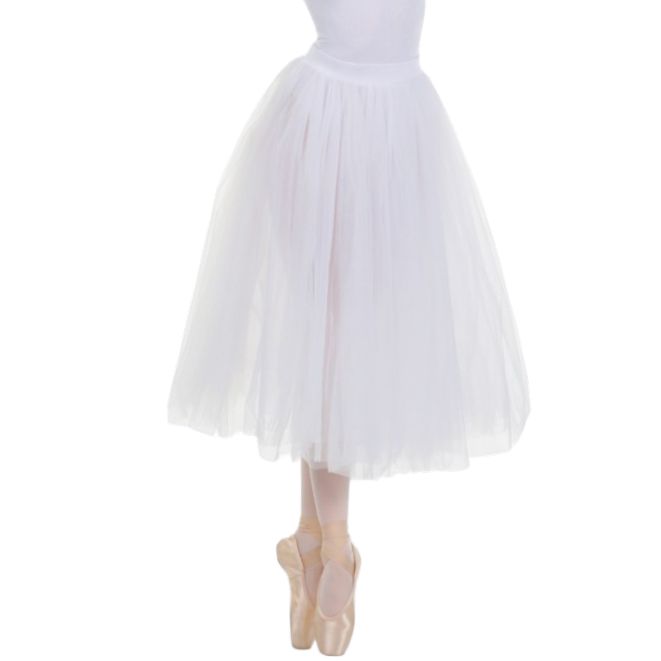 SOLO Pull-on chopin tutu skirt white