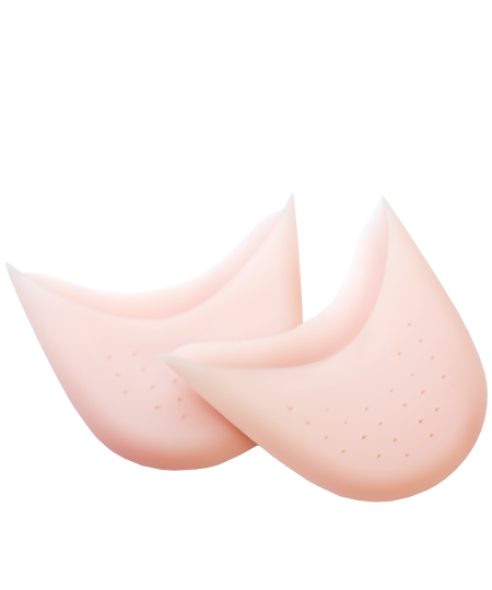 GRISHKO Silicone toe pads perforated 1010B