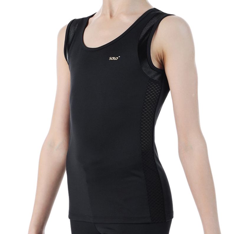SOLO Tank top black