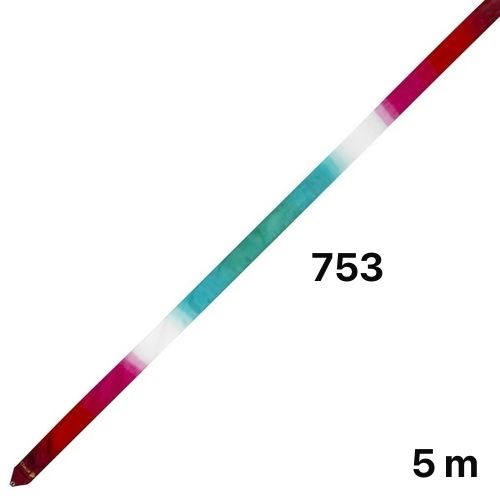 CHACOTT Gymnastic ribbon 5 m 301500 0091-98 (FIG, Viscose, 753, Gradient)
