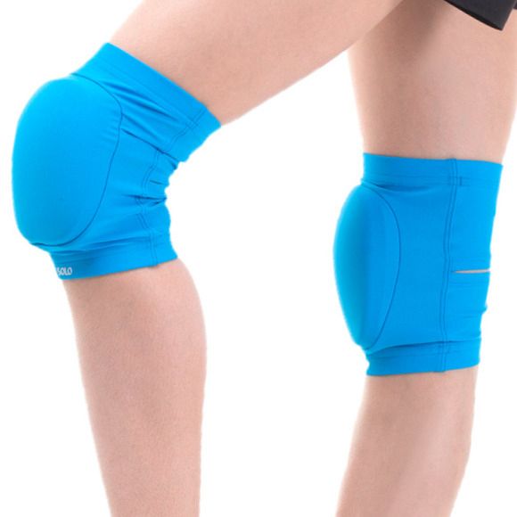 SOLO Molded knee pads turquoise