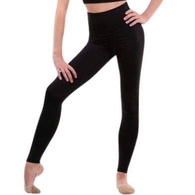 SOLO High-rise ankle length leggings polyester black