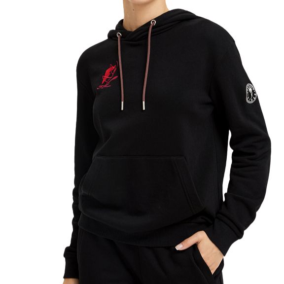 Women's hoodie (black/black) W10210V-BB232 