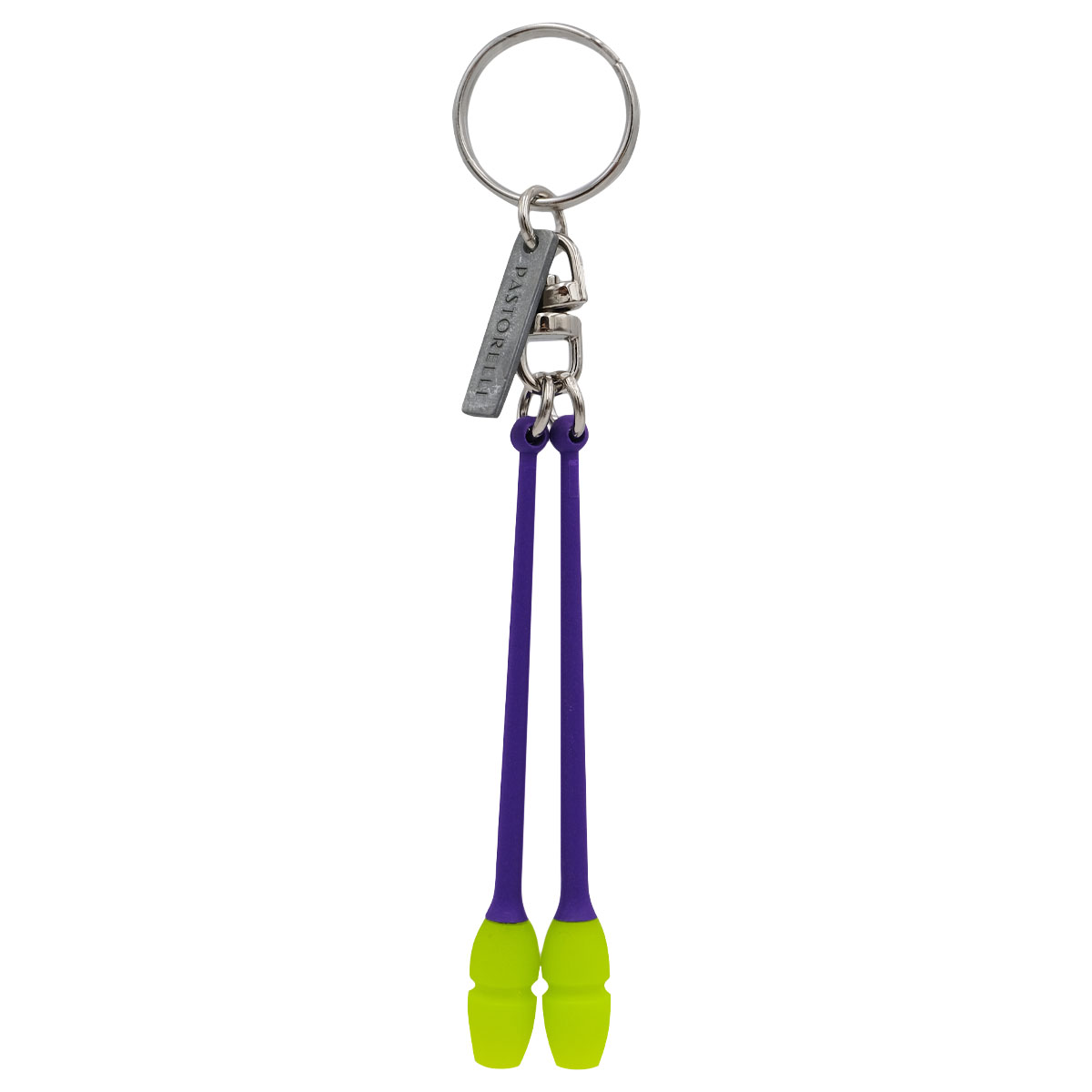 Pastorelli Mashina clubs keychain (00344,Violet/Lime green)