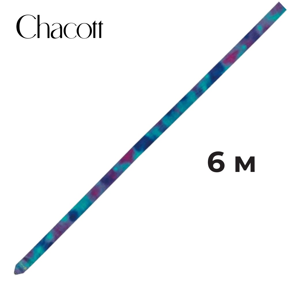 CHACOTT Tie Dye Ribbon (6m) 301500 0096-28 FIG (376, Blue Purple)