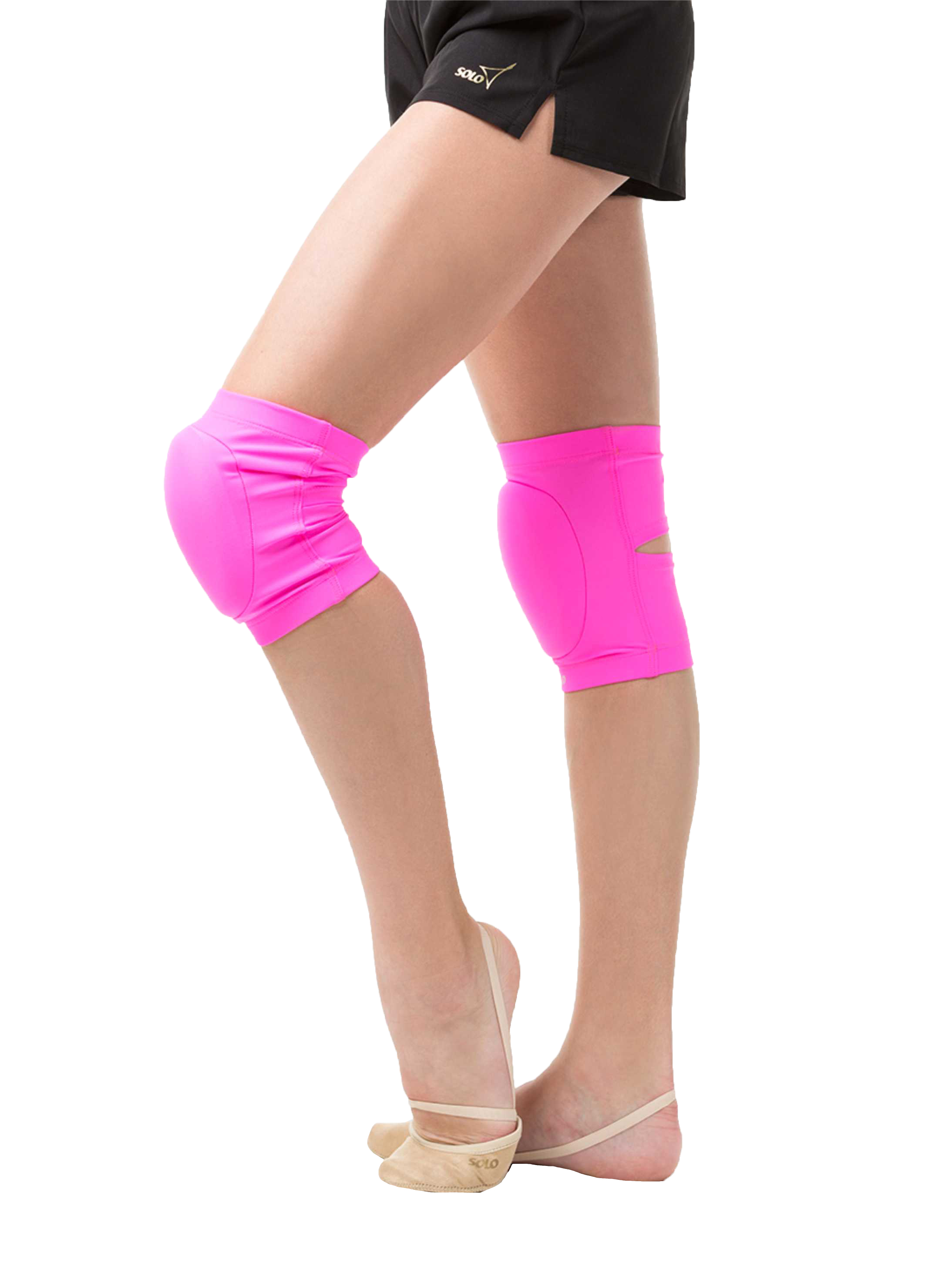 SOLO Molded knee pads pink neon