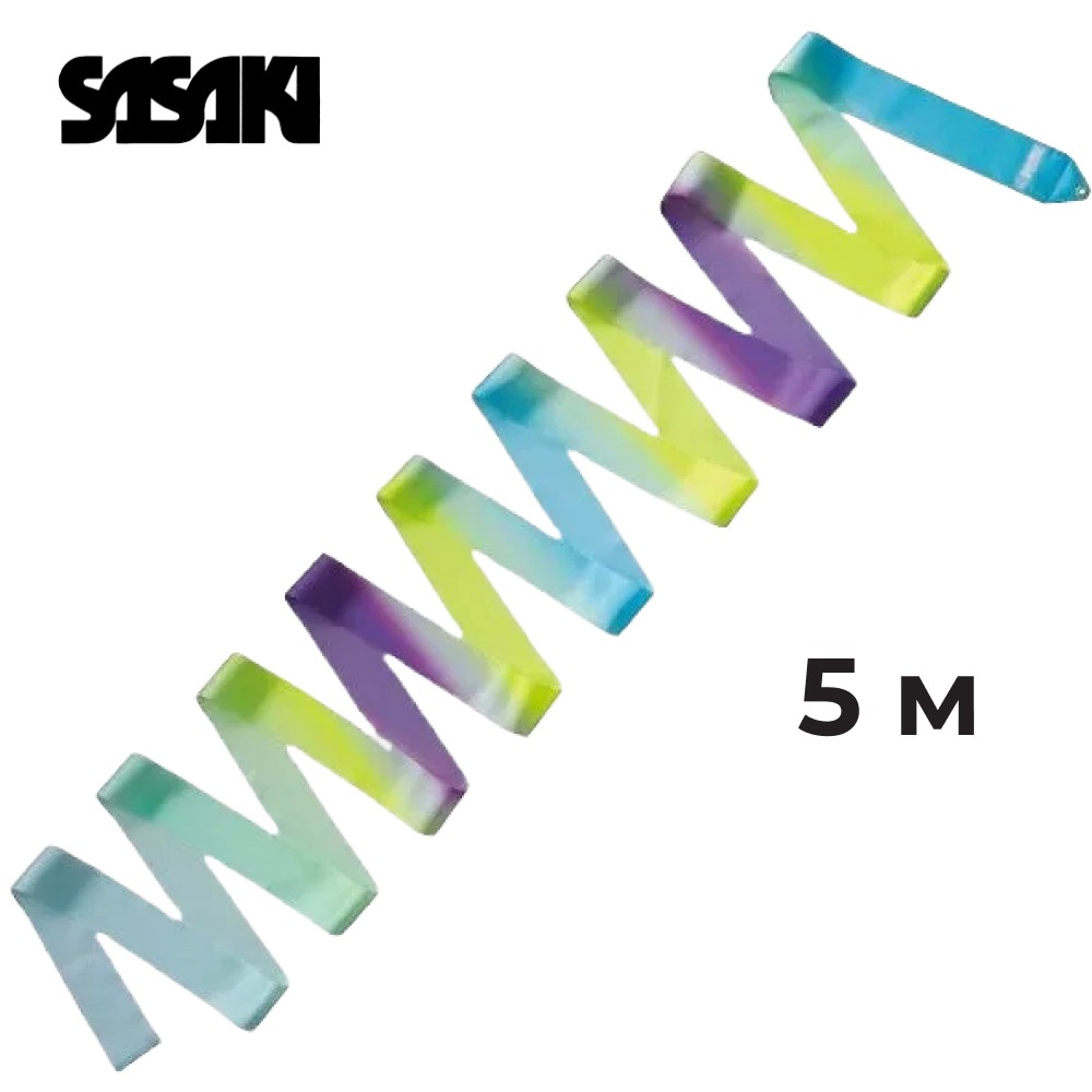 SASAKI Gymnastic ribbon 5 m SASAKI MJ-715AG (FIG, AG025, Viscose)