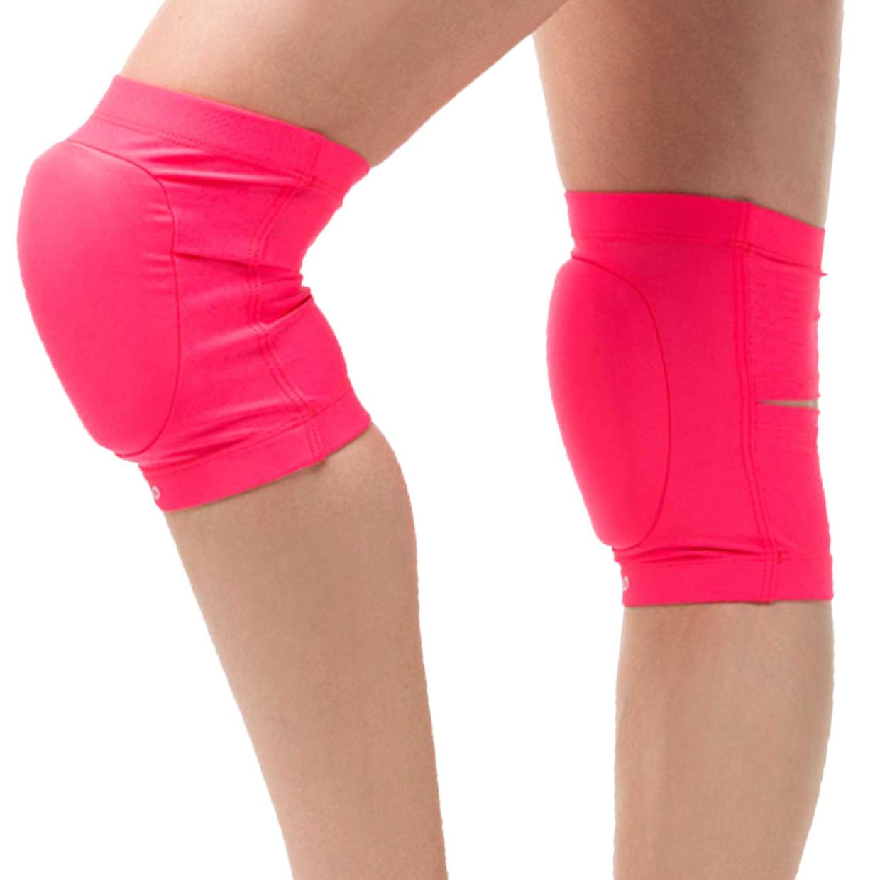 SOLO Molded knee pads coral neon