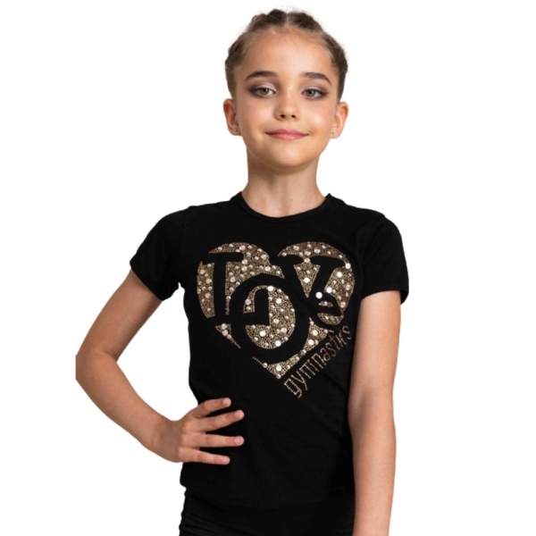 Grand Prix SDT61Ox PALOMA t-shirt, "Love gymnastics" 
