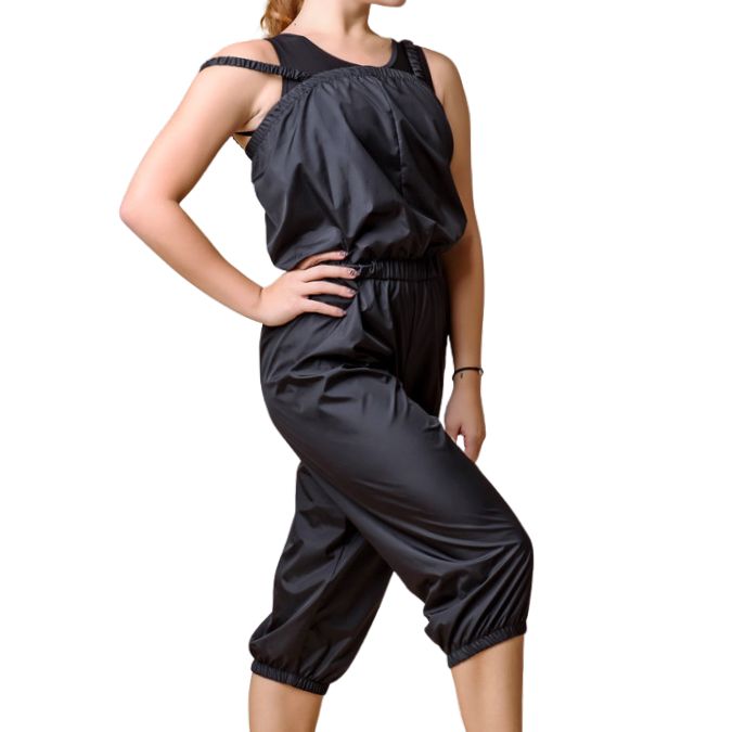 One-piece sauna B4W03 (S, Black, Polyester, LIFE)