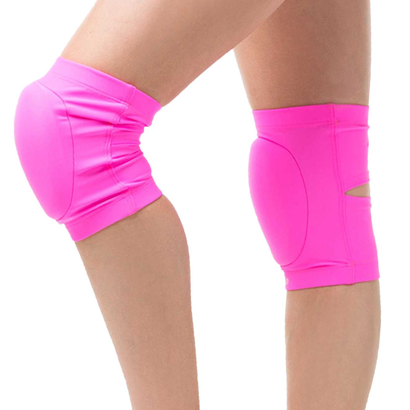SOLO Molded knee pads pink neon