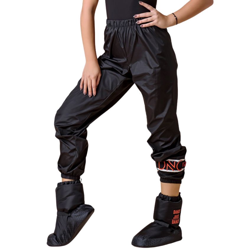 Pants with Sauna Effect Grand Prix B4W02Lx (M, Black, Polyester, DNC)