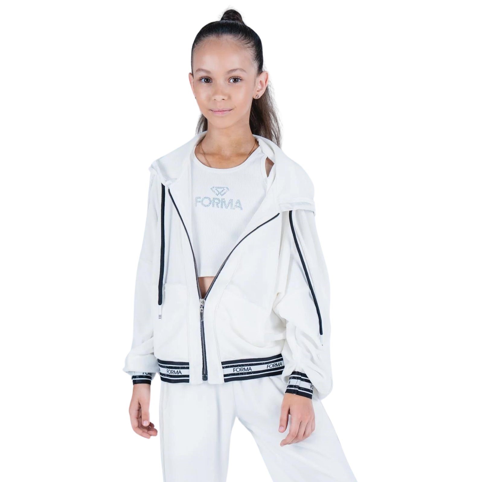 FORMA Tracksuit (9-10, White)