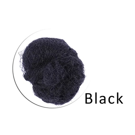 Invisible hair net (10 pcs, Black)
