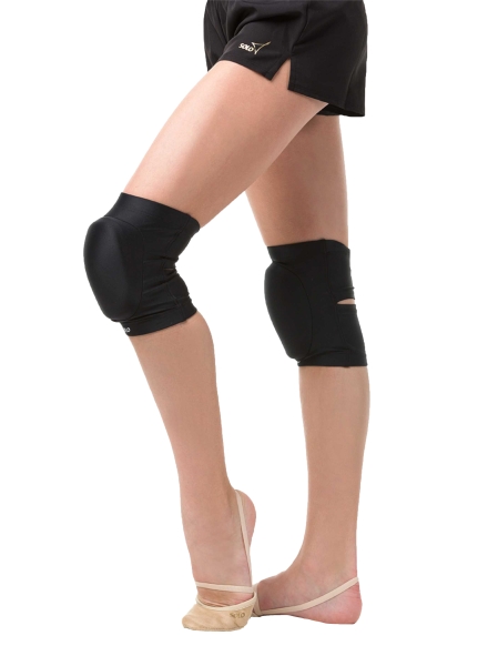 SOLO Molded knee pads, Black