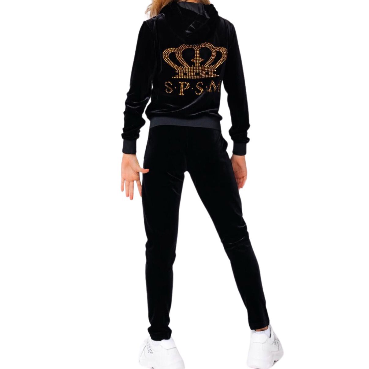 S.P.S.M Woman Velour Track Suit Basic