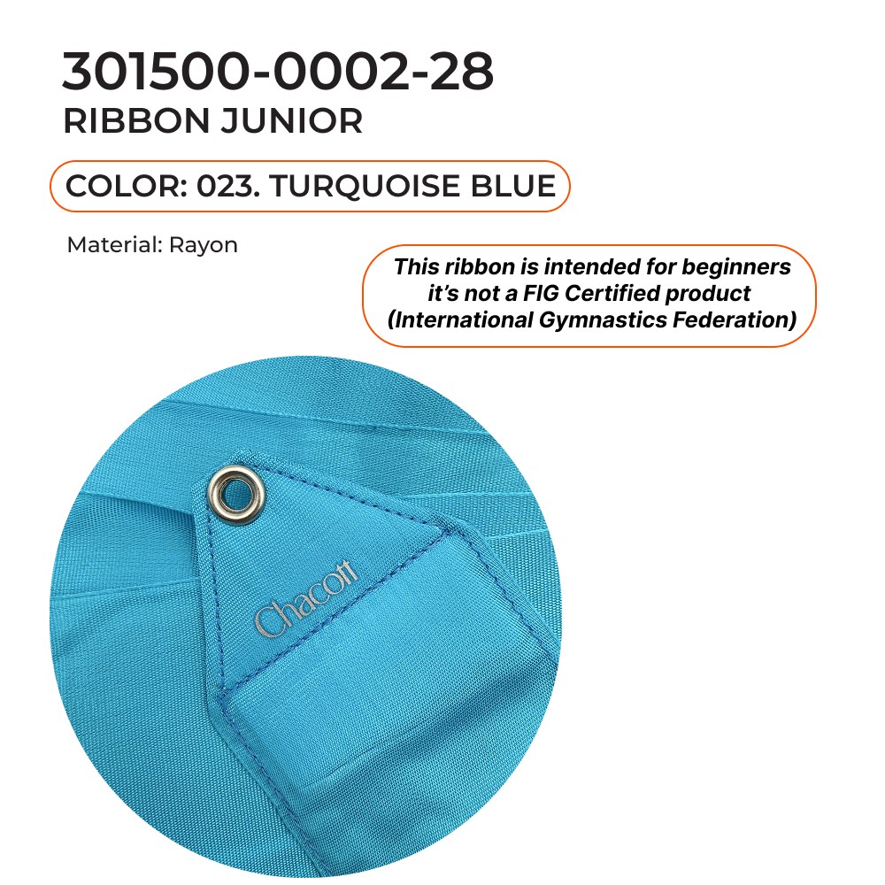 CHACOTT Ribbon 4 м 301500 0002-28 (023, Aqua Blue)