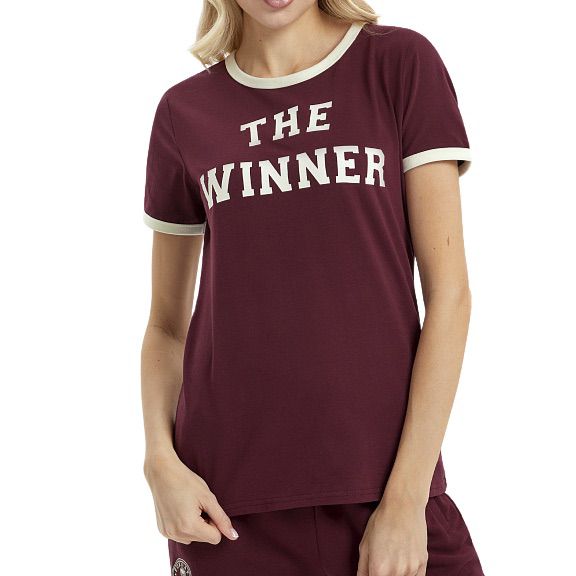 Women's T-shirt (burgundy)W14260V-VV241