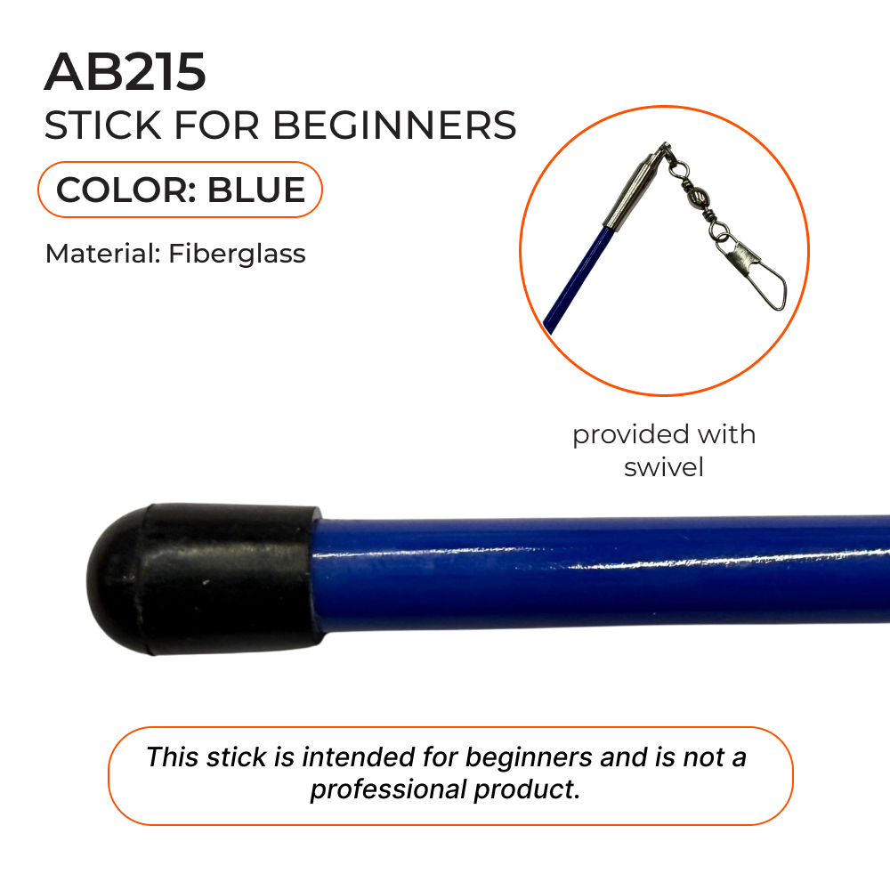 Gymnastic stick Junior 56 cm AB215 (56 cm Blue)