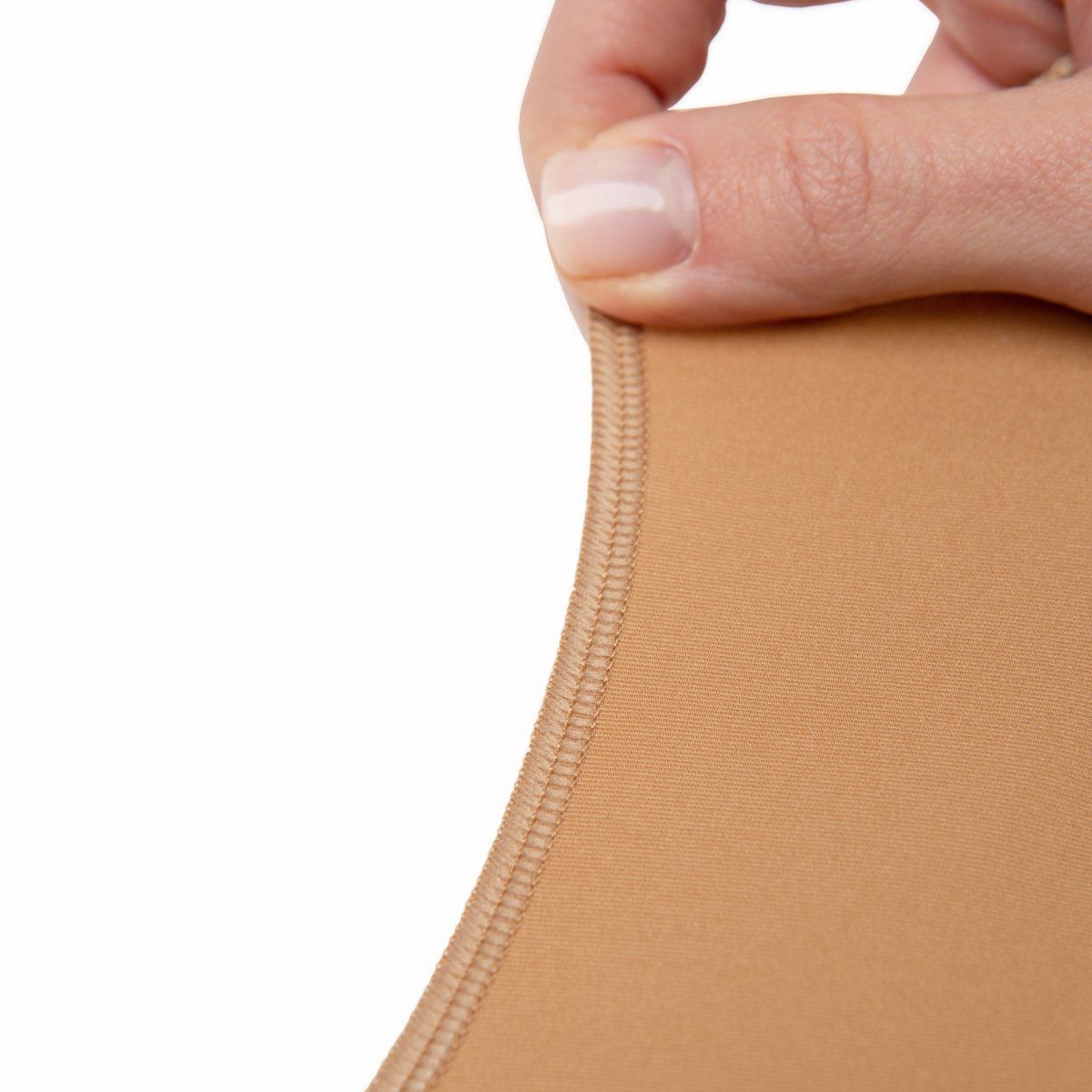 SOLO Underwear top with silicon straps polyamide suntan