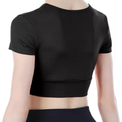 SOLO Crop t-shirt black