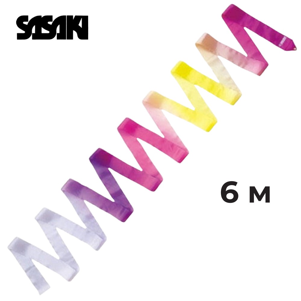 SASAKI Gymnastic ribbon 6 m M-71AG-F (AG019, Viscose)