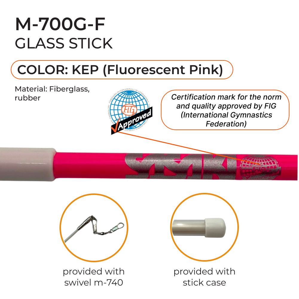 SASAKI Stick Seniors M-700G (FIG, KEP, Fiberglass, 60 cm)