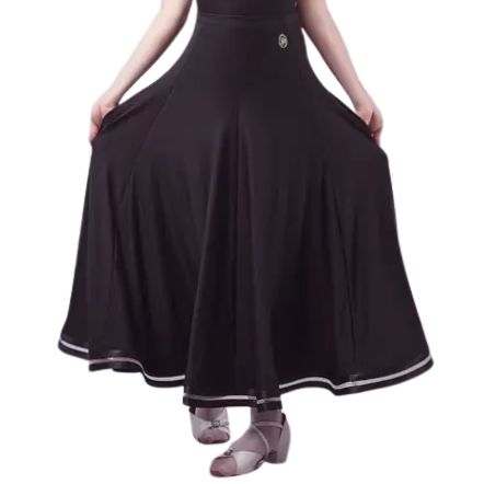 GRAND PRIX Skirt for girls Flamingo SIS4G SILHOUETTE standard