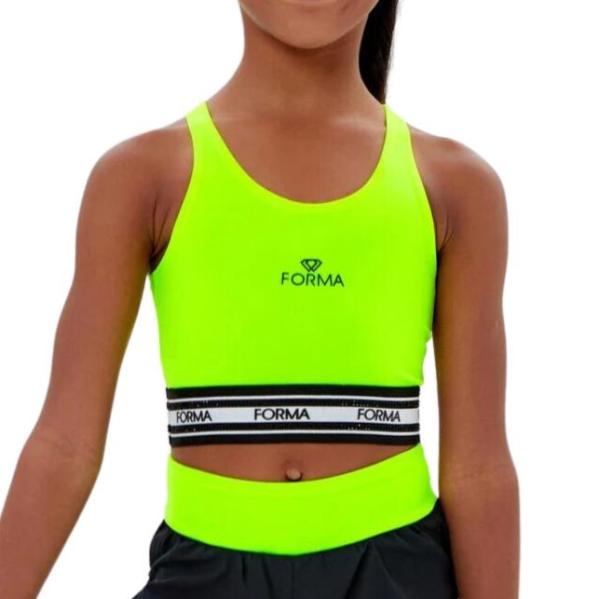  FORMA Crop Top (XXS, Lemon)
