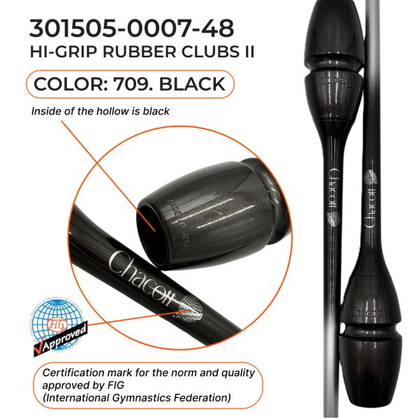 CHACOTT Rubber club Juniors 301505 0007-98 Hi-Grip II (FIG,709.Black 41 cm)