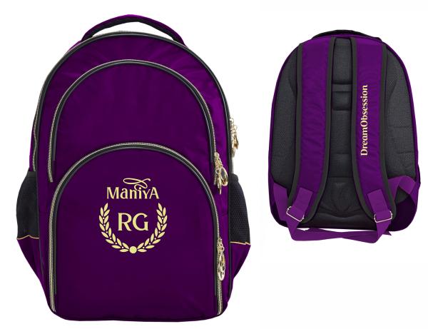 RG Maniya Backpack 223 VARIANT (Dark purple, Polyester)