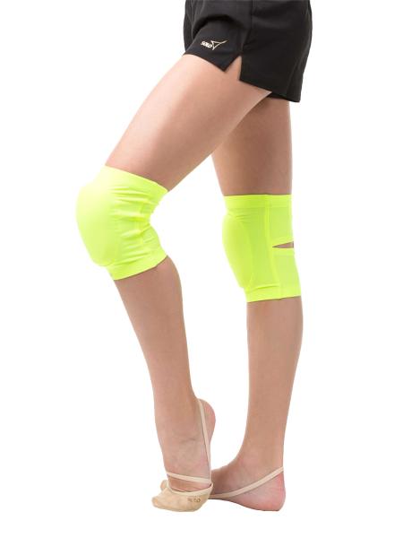 SOLO Molded knee pads yellow neon
