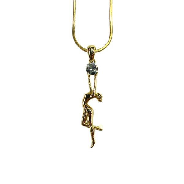Gymnast with a ball chain ТАЕ030922 (Gold)