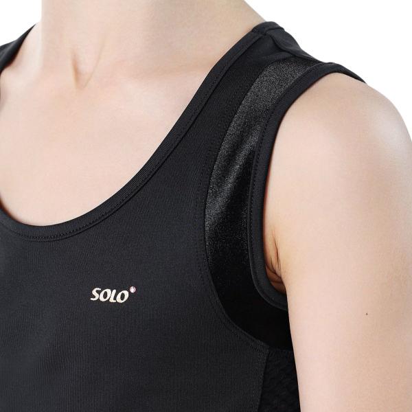 SOLO Tank top black