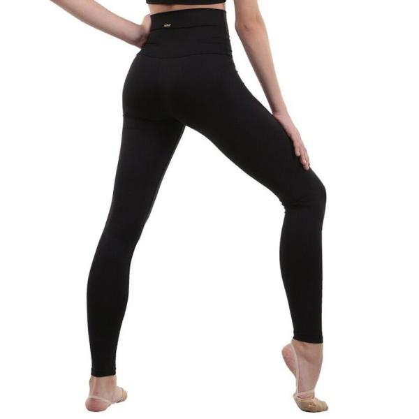SOLO High-rise ankle length leggings polyester black