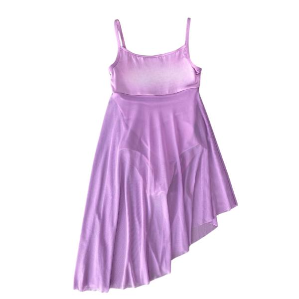 Grand Prix CHICAGO skirted leotard IDTLS10x (146, Lavender, Micropolyamide+net)