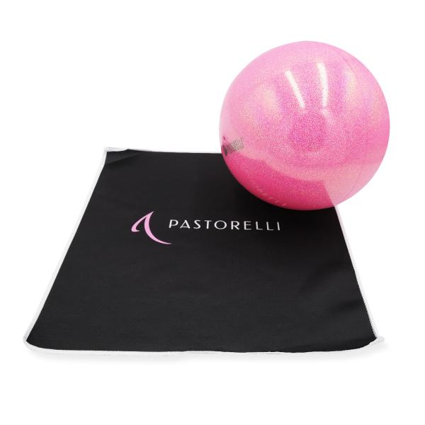 PASTORELLI Logo ball cleaning cloth 01119 / 01120 (01120, Black)