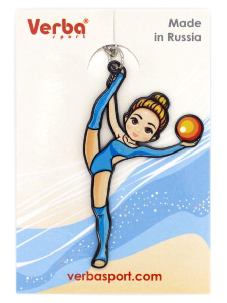 Verba Gymnast with accessories Pendant (Ball-blue)