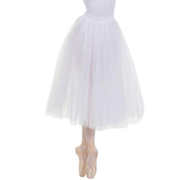 SOLO Pull-on chopin tutu skirt white