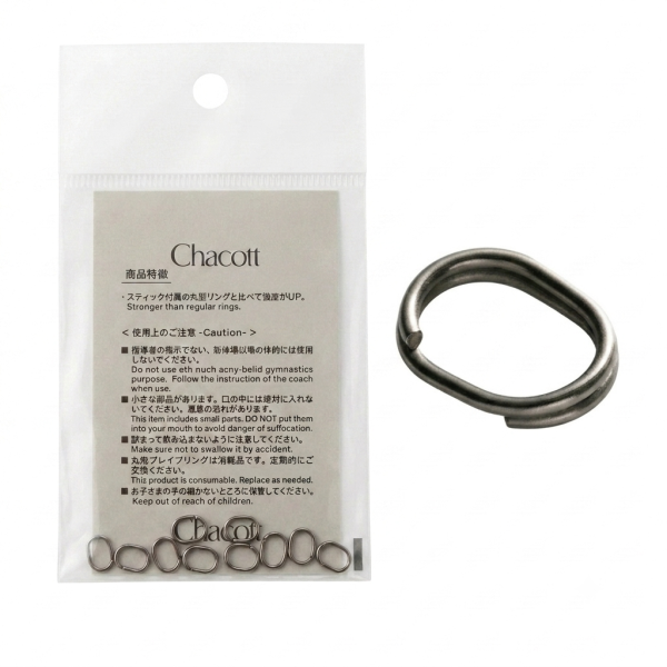 CHACOTT Oval Split Rings for stick 301502 0038-28(10 pcs)