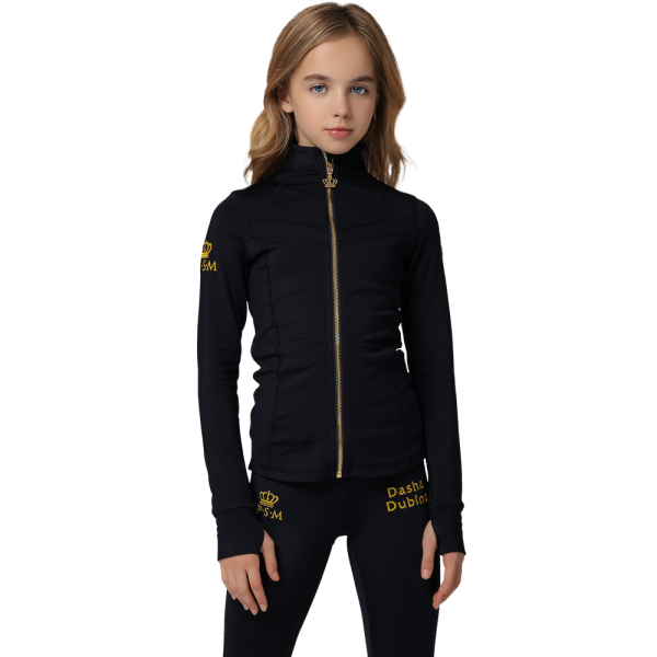 SPSM Warm Longsleeve zipper (Black,S,162-170 cm)