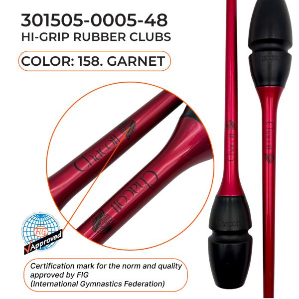 CHACOTT Rubber club Seniors 3015050005-98 Hi-Grip (FIG, 158, 45.5 см)