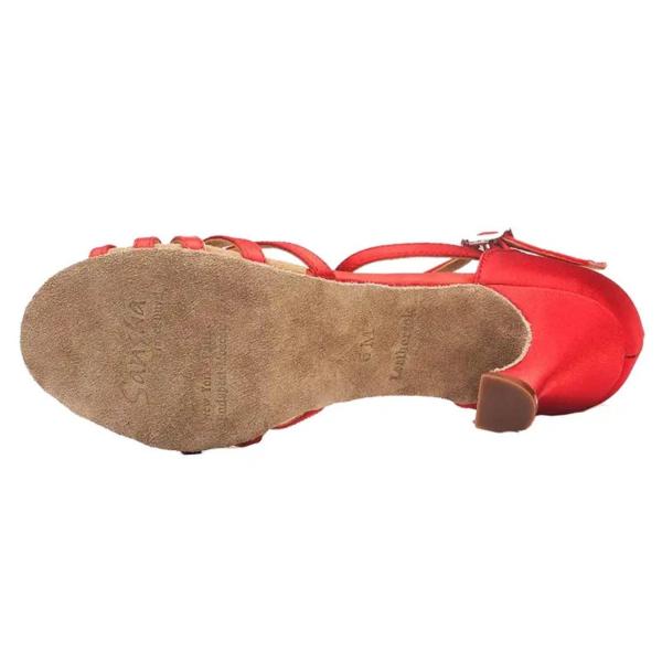 Alaia Ladie's Ballroom shoes BR31016S (6, Red)