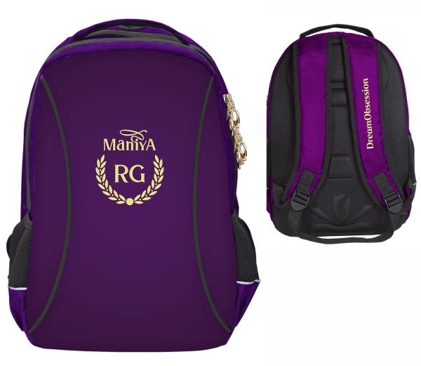 RG Maniya Backpack 216 M VARIANT (Dark purple, Polyester)