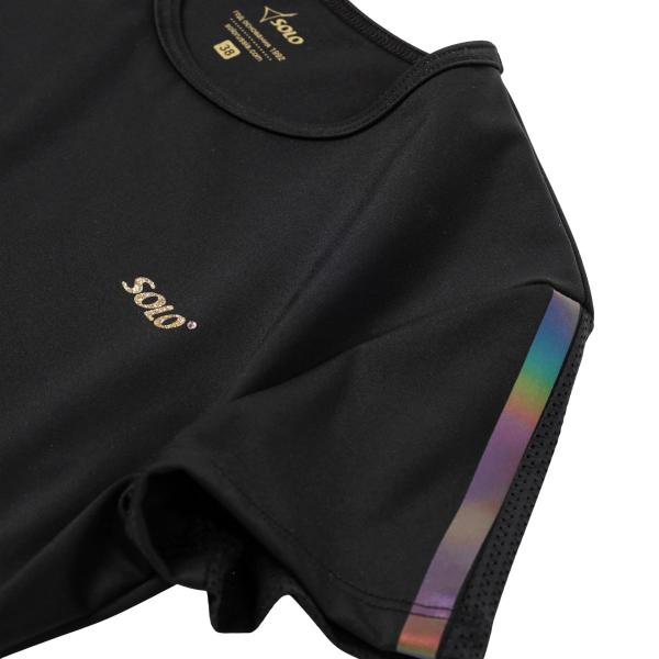 SOLO Black T-shirt «Impulse»