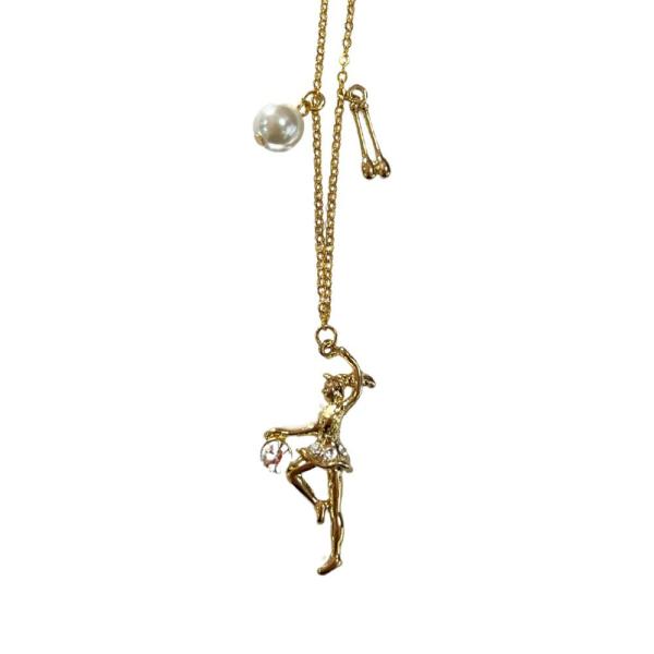 Gymnast with apparatus chain (Gold)