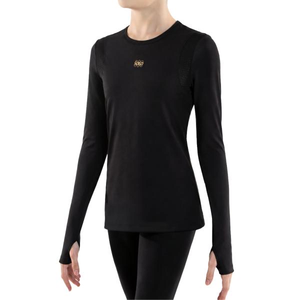 SOLO Black longsleeve «Profi»